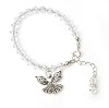 Crystal Angel Charm Bracelet