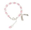 Swarovski Crystal Ballet  Shoes Charm Bracelet